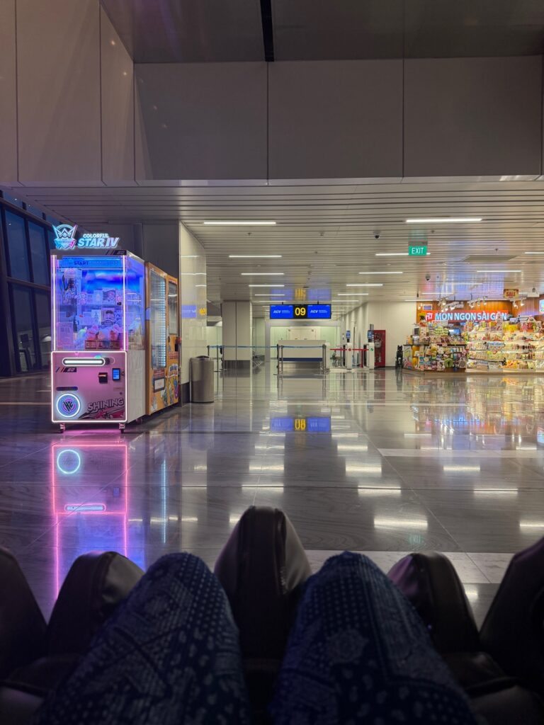 호치민 공항 안마의자